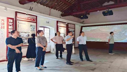 省委党史研究院（省地方志研究院）副院长杨继祥一行来淮北开展督查调研